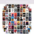 Btaidi 110 Pcs Album Cover Aesthetic Pictures Wall Collage Kit, Album Style Photo Collection Collage Dorm Decor, 70 Album Cover Posters 40 Music Stickers , 4x6 inch Album Cover Poster for Room Bedroom Aesthetic
