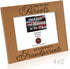 KATE POSH - Only The Best Parents get Promoted to Grandparents Picture Frame - Engraved Natural Wood Photo Frame - Grandma Gifts, Grandpa Gifts, for Grandparents (4x6-Horizontal)