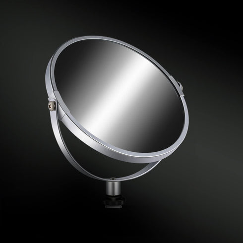 Neewer 8 inches/20 Centimeters Glass Double-Sided Selfie Magnified Circular Makeup Mirror with Adapter for 18 inches Ring Light, Selfie, Portrait, Makeup