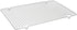 Nordic Ware 43343 Oven Safe Nonstick Baking & Cooling Grid (1/2 Sheet), One Size, Steel