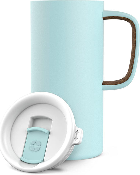 Ello Lil' Campy Vacuum Insulated Stainless Steel Travel Mug - Single Serve Machine Friendly Mug