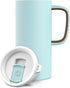 Ello Lil' Campy Vacuum Insulated Stainless Steel Travel Mug - Single Serve Machine Friendly Mug