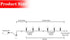 AWQ 100 LED 49 FT Globe Ball String Lights Crystal Bubble Ball Fairy String Lights Plug in with Remote 8 Modes Extendable for Indoor Outdoor Wedding Christmas Tree Garden Decor (Warm White)
