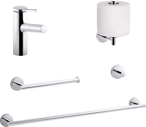 Kohler K-27287-CP Elate Towel Bar, Polished Chrome