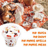 9 oz Clear Plastic Cups with Lids - 25 Sets Dessert Cups with Dome Lids (NO HOLE), Crystal PET Parfait Cups with Lids, Disposable Party Cups for Fruit/Ice Cream/Cupcake/Iced Cold Drinks