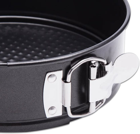 Hiware 7 Inch Non-stick Springform Pan/Cheesecake Pan/Leakproof Cake Pan with 50 Pcs Parchment Paper - Accessories for Instant Pot 6, 8 Qt Pressure Cooker