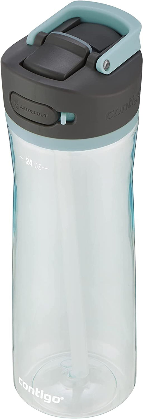Contigo AUTOSPOUT Water Bottle, 24oz, Bubble Tea