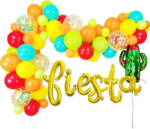 Cactus Party Decorations - 86 Pack Latex Balloons Cactus Balloon Garland Strip Set for Llama Party Supplies, Cactus Birthday Party, Cactus Baby Shower Decorations, Fiesta Party Decorations (First)