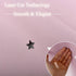 NICETOWN Twinkle Star Blackout Curtains - 84 inches Long Starry Sky Thick and Soft Room Darkening Drapes with Die-Out Stars for Princess Bedroom, 42 inches Wide, Lavender Pink=Baby Pink, 1 Pair