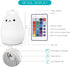 Cat Lamp, 16 Colors Remote Control Silicone Cute Kitty Night Light for Kids Toddler Baby Girls Bedroom