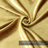 GIGIZAZA Gold Velvet Decorative Throw Pillow Covers for Sofa Bed 2 Pack Soft Cushion Cover