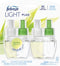 Febreze LIGHT Fade Defy PLUG Air Freshener, Bamboo, (2) .87 fl. oz. Oil Refill
