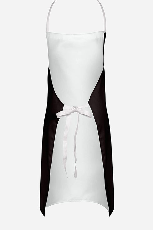 Caroline's Treasures MW1254APRON Pug it Out Apron Polyester Cloth Adult Bib Styled Washable Kitchen Apron, Large, Multicolor