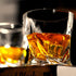 Bavel Whiskey Glasses - 10 OZ Premium Shaped Scotch Glasses set of 4,Glassware Set,Tumblers for Drinking Bourbon whiskey, Cognac, Irish Whisky,Vintage Elegant whiskey glass