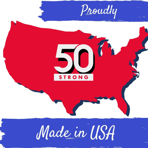 50 Strong BPA-free Reusable Water Bottle with Time Marker, 30 Ounces (Heiffen Water)