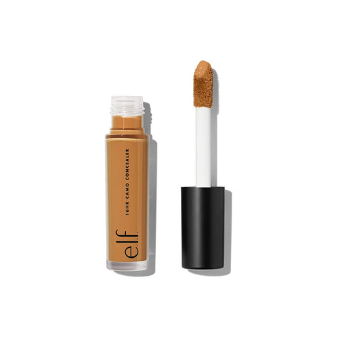 e.l.f. 16HR Camo Concealer, Full Coverage, Highly Pigmented Concealer With Matte Finish, Crease-proof, Vegan & Cruelty-Free, Deep Chestnut, 0.203 Fl Oz