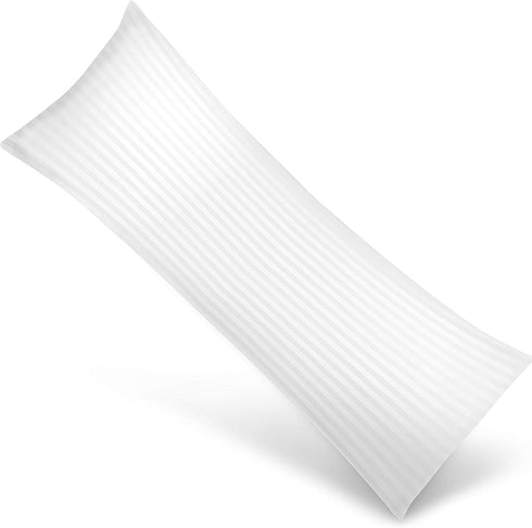 Utopia Bedding Soft Body Pillow - Long Pillows for Side and Back Sleepers - Cotton Blend Cover with Soft Polyester Filling (Single Pack) 20x54 Inch
