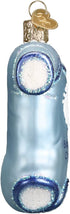 Old World Christmas Ornaments: Baby Collection Glass Blown Ornaments for Christmas Tree, Blue Onesie