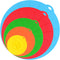 Microwave Covers, Silicone Food Lids sets, 5 Colorful Combo for Bowl Cup Pot Skillet Airtight Seal Super Suction Lid
