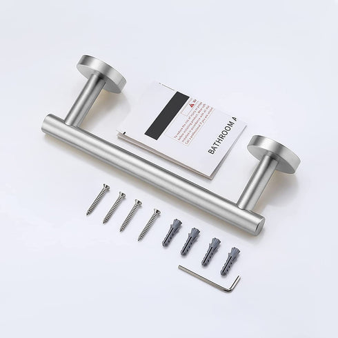 KES 9 Inches Hand Towel Bar Bathroom Towel Holder Kitchen Dish Cloths Hanger SUS304 Stainless Steel RUSTPROOF Wall Mount Brushed Steel, A2000S23DG-2