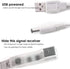 BASON LIGHTING TV LED Backlight, 14.76ft USB Led Lights Strip for 60-70 TV/Monitor Backlight, LED TV Lights with Remote, 4096 DIY Colors TV Bias Lighting for HDTV, PC,Updated.