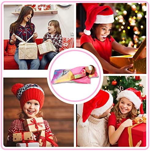 WONDOLL 18-inch Doll Clothes and Doll Sleeping Bag Set with Matching Sleepover Masks & Pillow