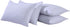 4 Pack Pillow Protectors Queen 20x30 Inches ?¤Life Time Replacement?¤ Tight Weave Enhanced Protection Cotton Sateen Blend High Thread Count 400 Style Zip (Queen 4 Pack Cotton Sateen)