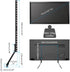 Suptek Table Top TV Stand for 22-65 inches Flat TVs LCD with VESA up to 400x800mm