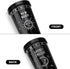 YAYMEW Insulated 24oz Stainless Steel Witch Witchy Tumbler with Straw Gothic Goth Travel Coffee Cup Double Wall Vacuum Water Bottle Simple Modern Kitchen Decor Mug Gifts For Reusable Thermos 750ml