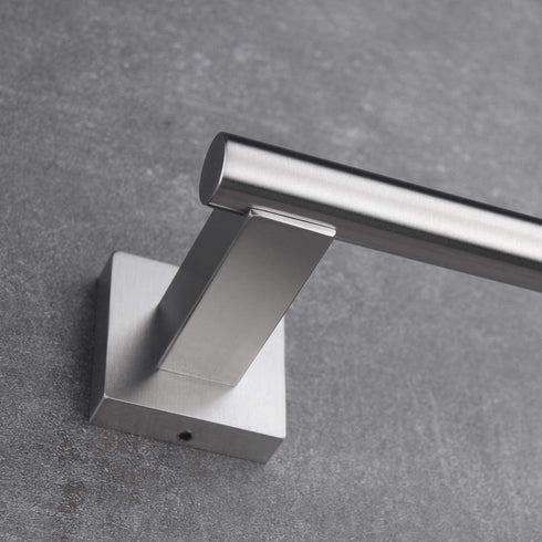 Hoooh 12-Inch Bath Towel Bar Stainless Steel Hand Towel Rack Holdle for Bathroom Kitchen Wall Mount Brushed Finish, A101L30B-BN