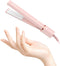 Mini Hair Straightener Travel Size, Small Flat Irons for Short Hair, Portable Flat Iron for Bangs, Pink
