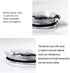 Asande Tumbler Lids Spillproof 20 oz, 4 Pack Splash Resistant Lid for Beast,Juro,Ozark Trail,Atlin,Coffee Mug and More Cooler Cup,Covers for 20 Ounce Tumbler (2 Black + 2 White) Black+White/4Pack