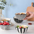 Soup Bowls Porcelain 23 OZ- Cereal Bowl 6 Inch - Deep Japanese Bowls for Serving Salad | Ramen | Noodle | Pho | Oatmeal - Microwave and Dishwasher Safe - Set of 6