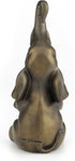 4" Good Luck Elephant with Raised Trunk Statue