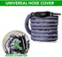 Nadair OVO Universal Padded Cover, Fits All 40 to 42 ft Central Vacuum Hose, Machine Washable, Easy to Install with Zipper, 42ft, Grey