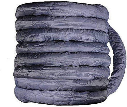 Nadair OVO Universal Padded Cover, Fits All 40 to 42 ft Central Vacuum Hose, Machine Washable, Easy to Install with Zipper, 42ft, Grey