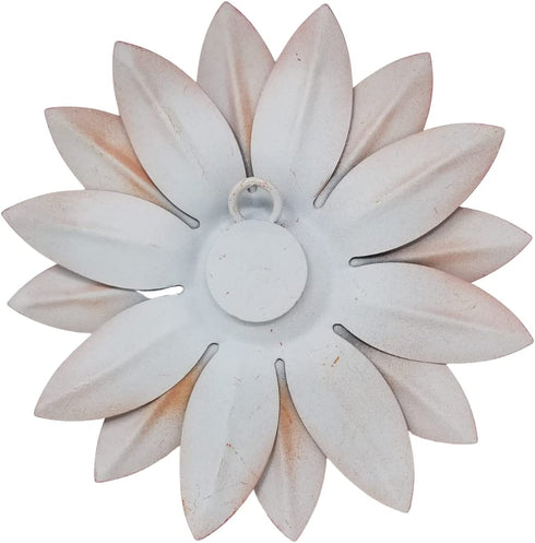 Brightest Place Pink Succulent Metal Wall Hanging Decor 6 inch Flower 2 Pack Microfiber Dusting Cloth