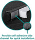Daisypower Window Air Conditioner Foam Insulating Panels Kits, AC Units Insulation Side Panels, 17 Inch x 9 Inch x 7/8 Inch