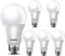 Energetic 60 Watt LED Light Bulb Daylight 5000K, Dimmable A19 LED Bulb, Energy Star Rated, CRI90+, 800lm, UL Listed, 6 Pack