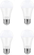 WhitePoplar 9W LED Full Spectrum Light Bulb Light Therapy Lamp Bulb Natrual Sunlight Bulb 5000K Cool White Dimmable 4 Pack