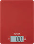 Taylor Precision Products Red 11lb Ultra Thin Digital Kitchen Scale, 0.37 inches