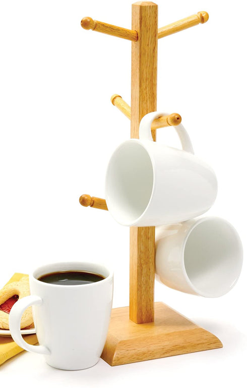 Norpro 7489 Wood Mug Rack