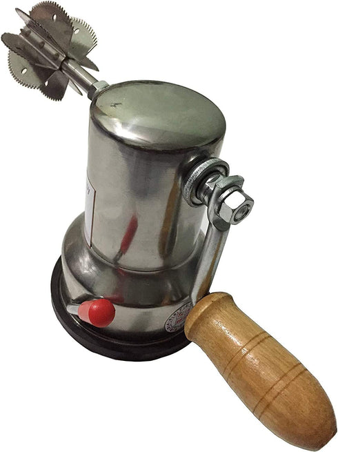 Vacuum Base Coconut Scraper with Stainless Steel blade and Free Safety Cover