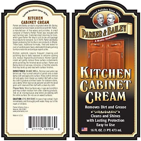 Parker & Bailey Kitchen Cabinet Cream, 16 Ounce, 16 Ounce