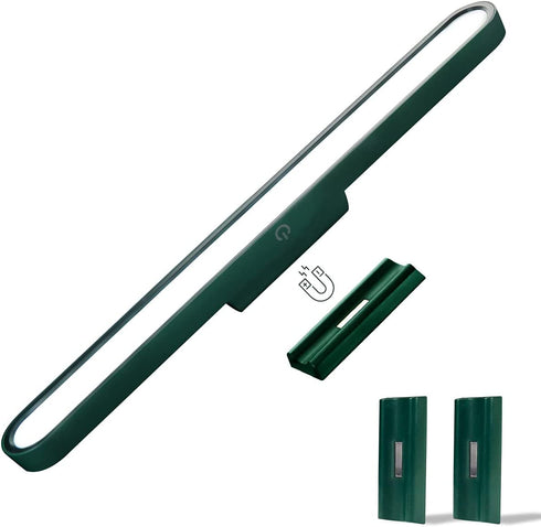 Funland Stick on Lights, Dimmable Wireless Magnetic Touch Lights Stick on Kitchen Closet Wall Bed Headboard, Rechargeable Under Cabinet Lighting Battery Operated (Green), (VN004)