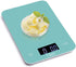 Ozeri Touch Professional Tempered Glass Digital Kitchen Scale, Teal Blue