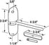 Prime-Line Astra KC10HD Safety Spring Door Closer by Prime-Line Easy to Install to Convert Hinged Doors to Self-Closing Diecast Construction (4-1/4? White, Non-Handed)