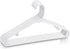 Utopia Home Plastic Hangers 30 Pack - Clothes Hanger with Hooks - Lightweight & Space Saving Plastic Hangers - Durable, Slim & Sleek White Hangers