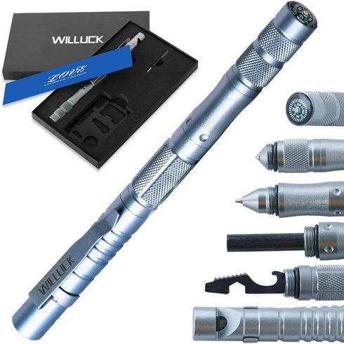 Christmas Stocking Stuffers Cool Gifts for Dad Men Husband,Tactical Pen (8-in-1),Valentines Day Anniversary Birthday Gifts Idea for Dad Boyfriend Him,Fathers Day,Gift Box