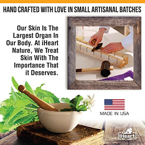 Organic Turmeric Soap Bar (Large 6 Ounce) Made in USA (Turmeric Helps Minimize Acne, Pores, Blemishes) Bright Beautiful Natural Glowing Skin Soap (Spicy Clove Aromatherapy)
